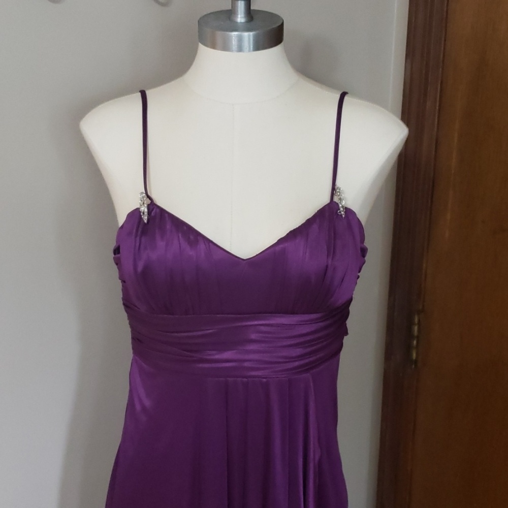 City Triangles Semi Formal Dress Purple Size M